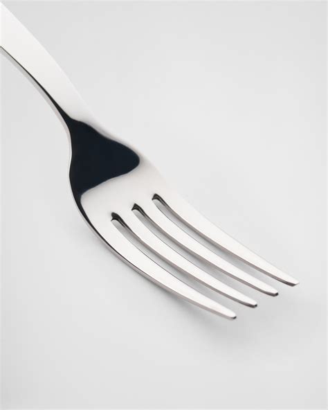 prada spoon and fork|Steel Gray Serving Fork .